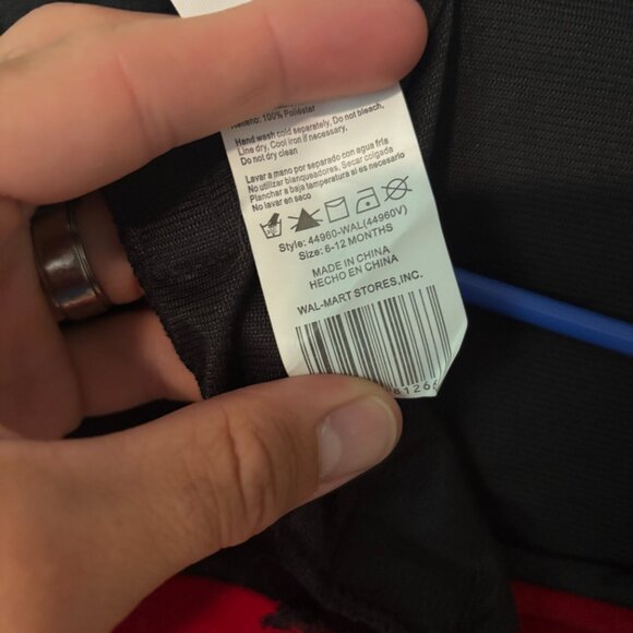 Red and Black Mickey Mouse Costume for Kids - Picture 4 of 4